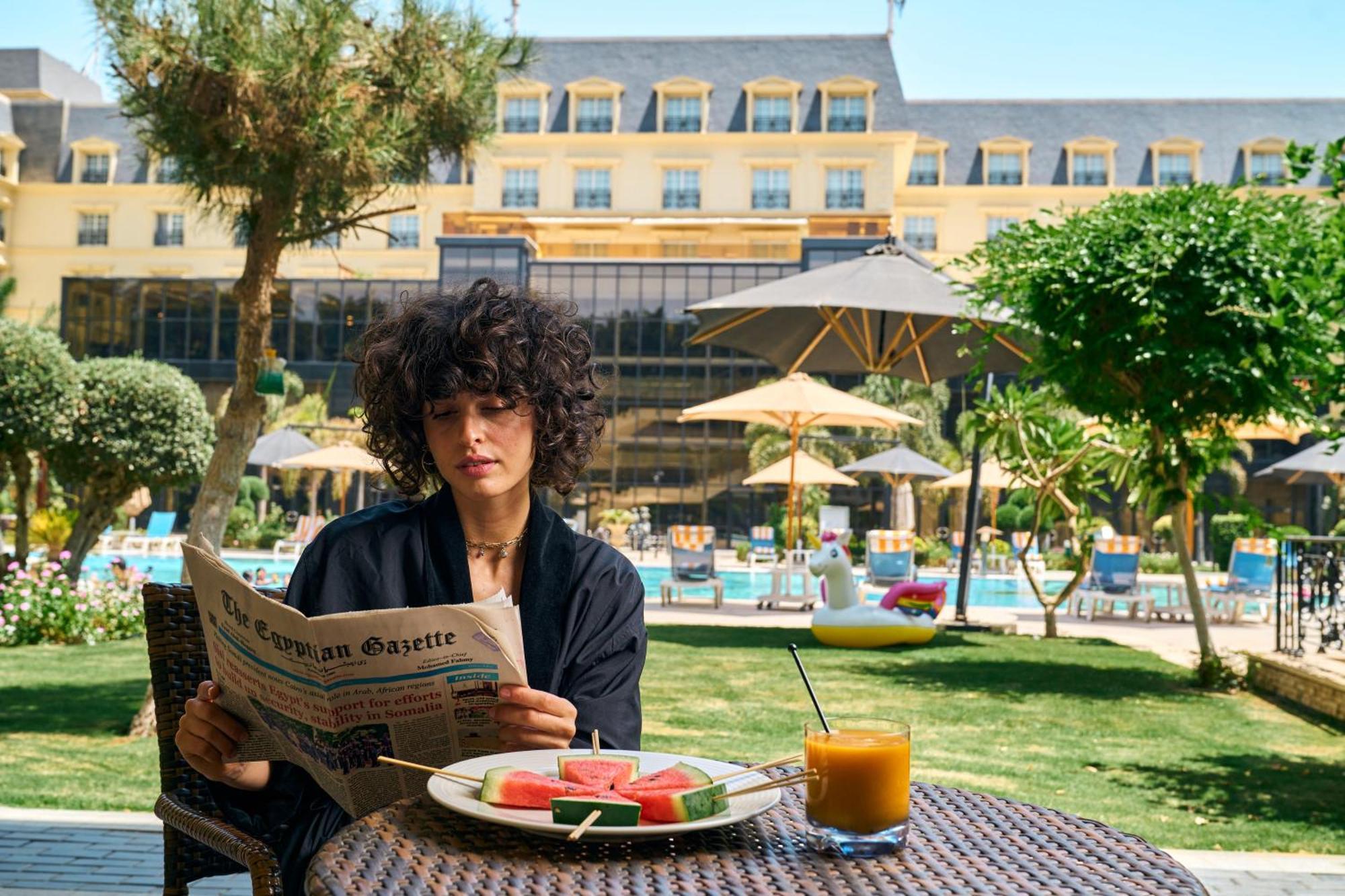 Renaissance Cairo Mirage City Hotel Kültér fotó The hotel's garden